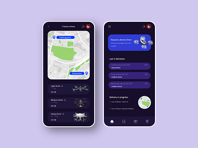 Delivery Application Concept