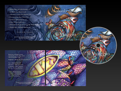 Noborder Group, Il Viaggio - CD Packaging design packaging
