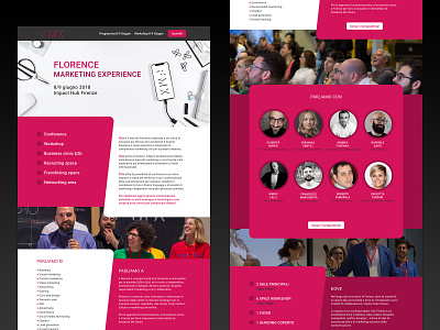 Florence Marketing Experience Website design divi webdesign wordpress