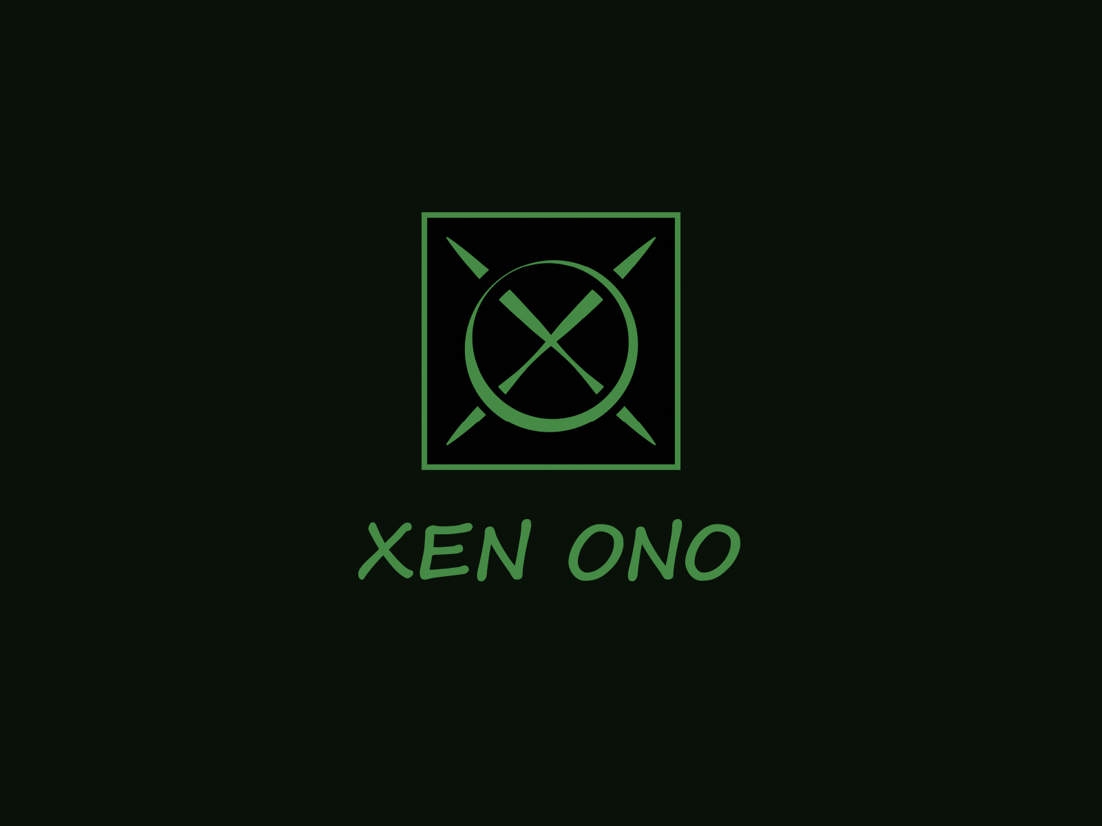 Xen Ono - Logo animation. animation branding design graphic icon logo mograph motion professional reveal