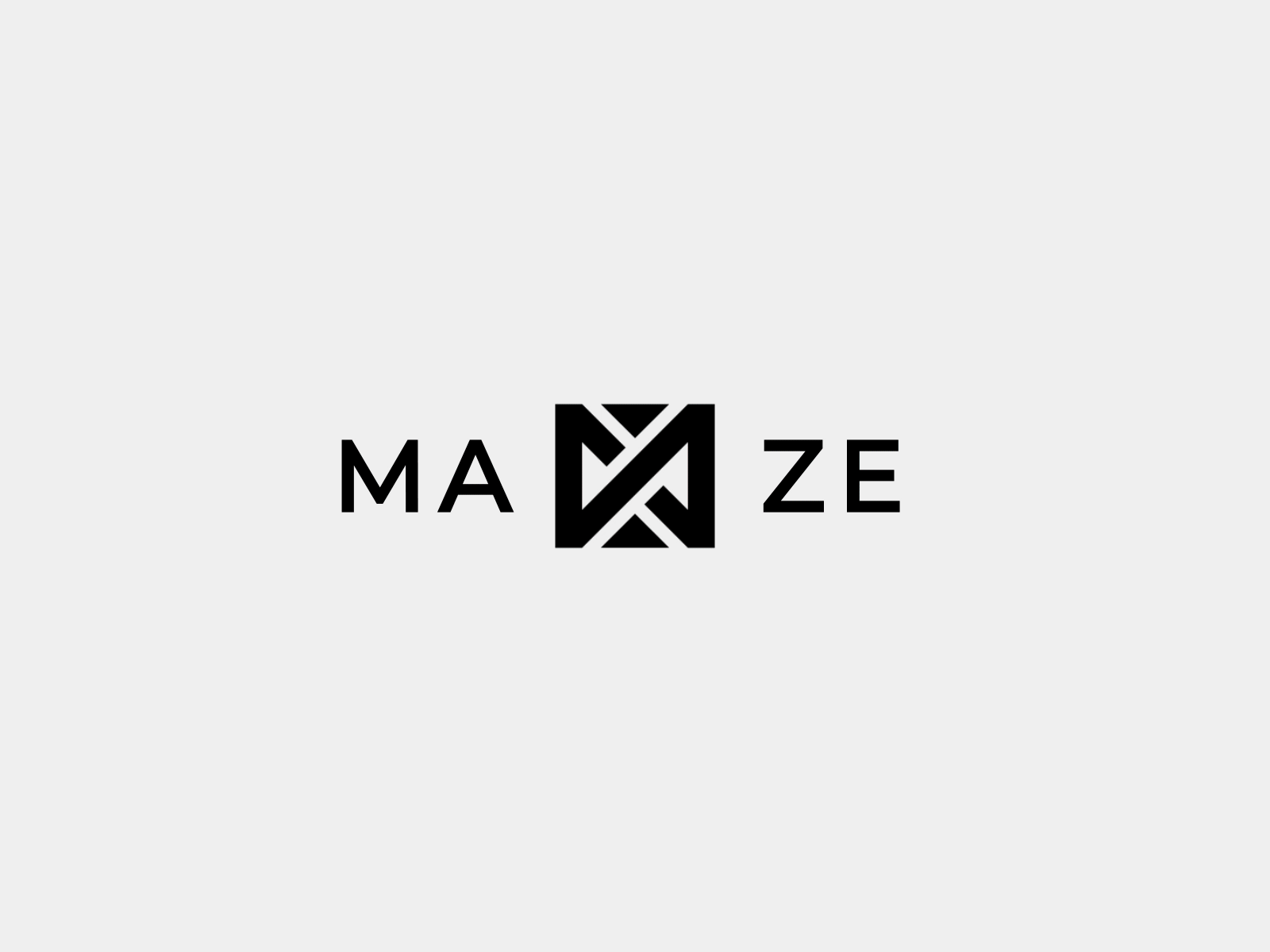 Maze - Logo Animation. animation design george yong graphic icon logo mograph motion reveal title