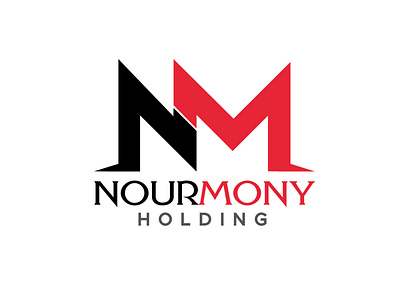 Logo NOURMONY HOLDING logo logodesign vector