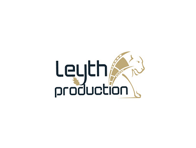 LOGO LEYTH PRODUCTION illustration logo logodesign logotype vector