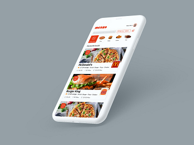 menzo app app fast food menzo ui