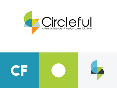 Circleful Logo branding circle logo colourful design flat icon identity illustrator instagram logo logo design logodesign typography vector youtube