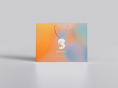 synology Shopping Bag branding design logo logotype mockup packaging typogaphy vector