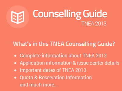 TNEA 2013 Counselling Guide - Landing Page blue collegehood landing page red social tnea