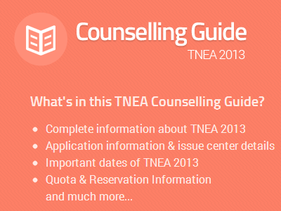 TNEA 2013 Counselling Guide - Landing Page