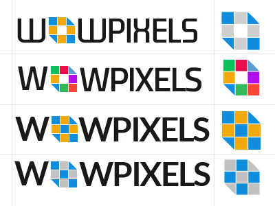 WowPixels Logo - Version 1 logo wowpixels