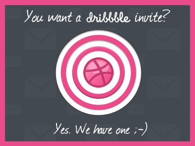 Dribbble Invite Giveaway invite