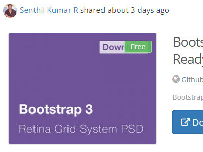 BootstrapWow - Community curated best bootstrap resources