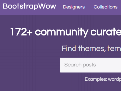 Bootstrapwow - Version 2 - Homepage Redesign bootstrap responsive design twitter version 2.0 web design