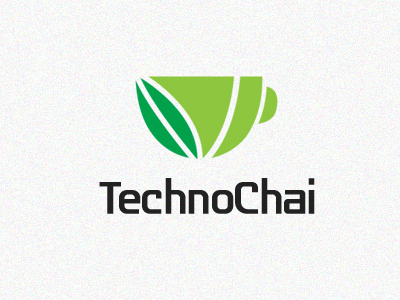 Technochai Logo cup green logo tea technochai