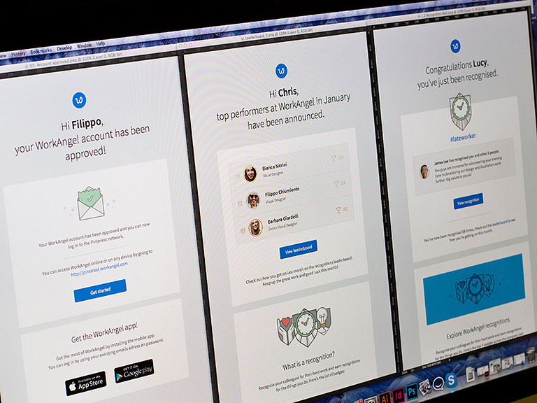 Email template design by Filippo Chiumiento on Dribbble