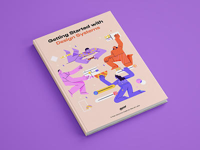 Getting Started with Design Systems Cover design elements design systems illustration pattern