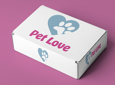 Pet Love Logo Design adobe illustrator brand design brand development branding graphic design logo logo design