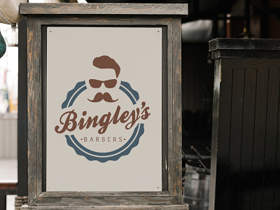 Bingley's Barbers - Logo Design brand design brand development branding design graphic design logo logo design