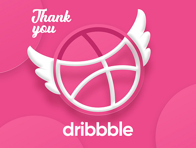 Thankyou Dribbble dribbble hello invite thank you