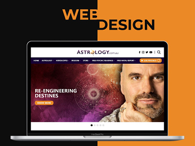 Astrology Website Design affordable office services best astrology website design branding design ui ux web
