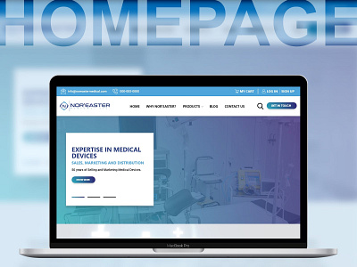 Nor'Easter Medical LLC Website Design