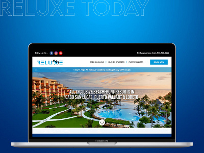 Reluxe Today Website Design