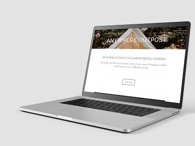 Glamping Tents Website Design