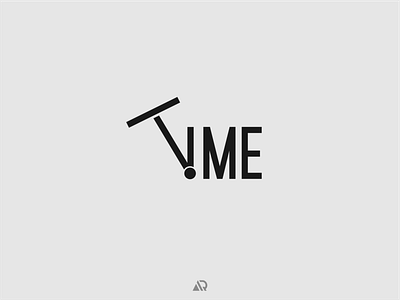 logo time brandinglogo designlogo graphicdesign logoicon logoinspiration logotime logotype negativespace simpledesign timelogo