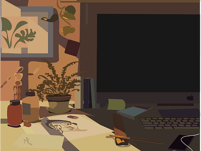 Workspace Essentials art direction digitalart illustration painting