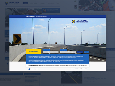 Jasamarga jasamarga ui ux web design