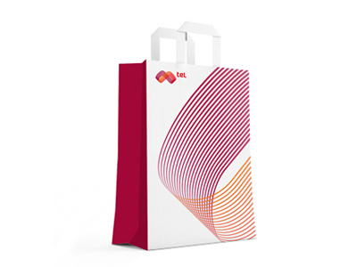 Mtel Paper Bag by Mikael Ishhanian on Dribbble