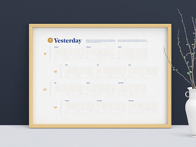 Yesterday, Interactive Calendar