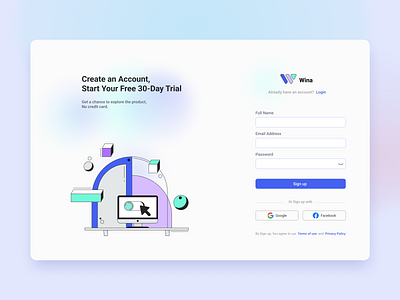 Day:001 Sign up page 2d illustration app app icon app illustration app logo create account dailyui design login login page minimal design sign in sign up sign up page ui design user interface ux design