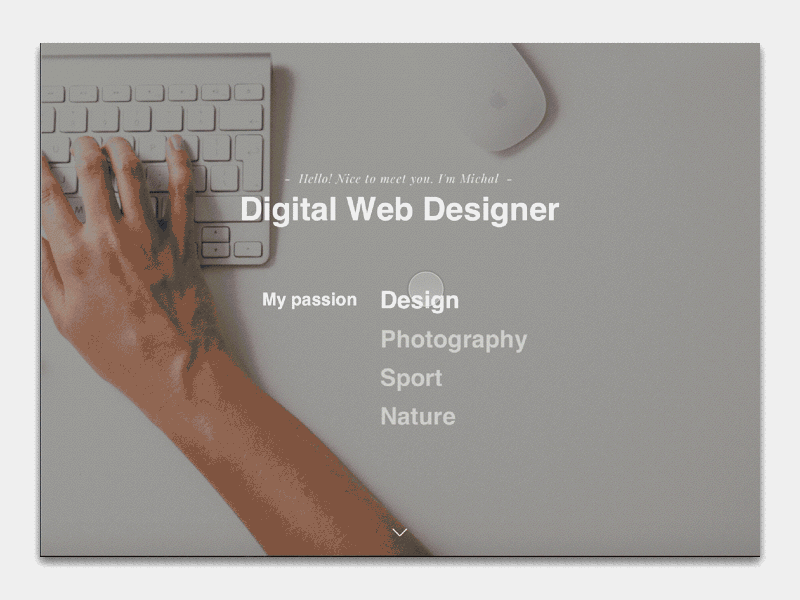 My personal website (WIP)