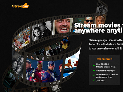 Stream Movies CTA/Landing