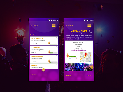 Weowt Nightlife App