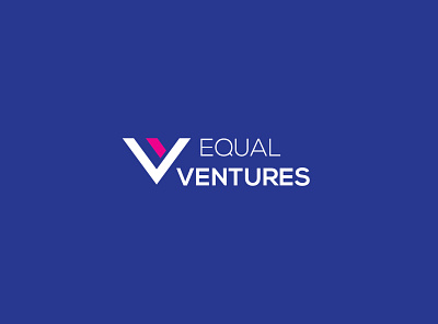 Equal Ventures branding design flat graphic design illustrator logo minimal vector ventures