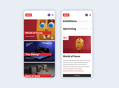 AGO Reimagined Mobile app art branding design illustration illustrator ui ux web website