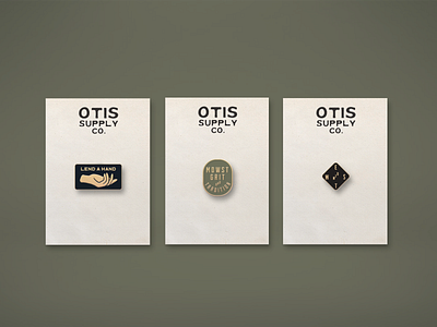 Otis Supply Co. Pin Designs