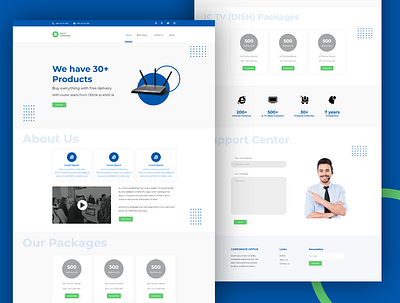 Digital Agency Web UI branding design illustration psd template ui ui design ui kit uiux user experience user interface web ui ux