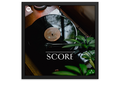 Spotify Playlist, Score branding cover art cover design design digital painting graphic design illustration logo music photoshop spotify ui ux vector