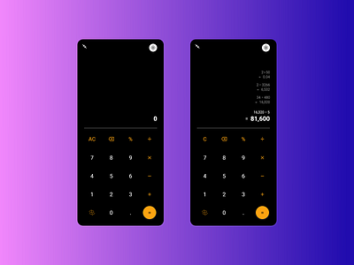 Dark mode Calculator app calculator daily ui challenge dailyui dailyui 004 light mode calculator ui