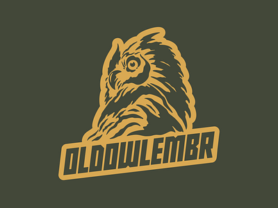 Old owl logo branding design graphic design illustration logo owl vector