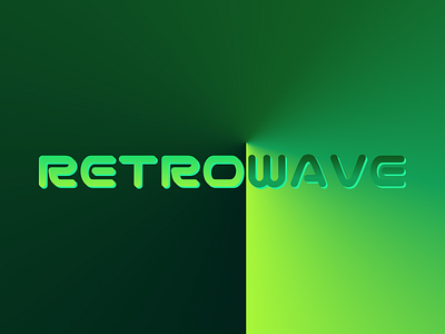 Retrowave art design graphic design illustration illustrator logo neon neon light retrowave synthwave typography vector