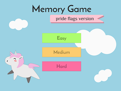 Pride Memory Game