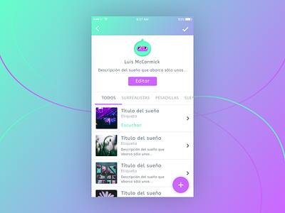 Daily Ui #006 Perfil