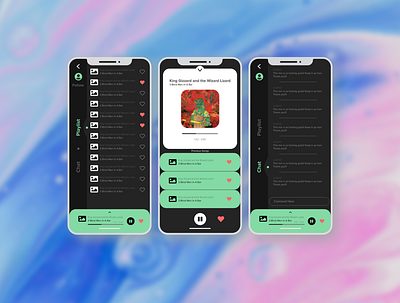 Spotify Stream design music music app music ui spotify ui user interface design ux