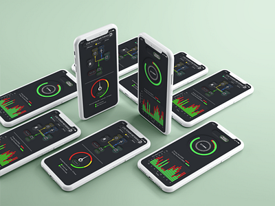 Energy Security Power Watcher app design ui user interface ux