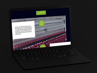 Energy Security Website Design - The Process branding design ui ux web design
