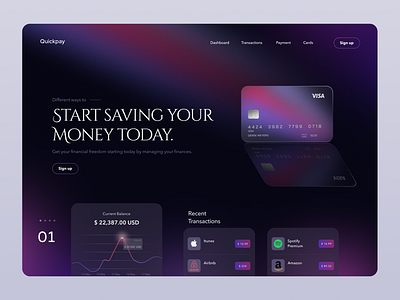 Banking Web Concept bank banking bankwebsite design illustration minimalui online banking ui uidesign uiux ux uxdesign webdesign website