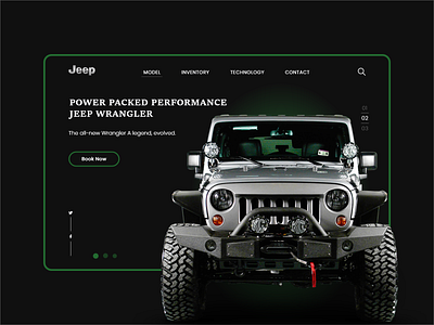 Jeep Landing Page